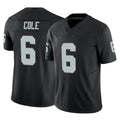 Johmsee LV.Raiders #6 A.J. Cole Player Black Limited Vapor F.U.S.E. Home Game Stitched Jerseys