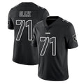 Johmsee LV.Raiders #71 DJ Glaze Player Black Limited Black Impact Home Game Stitched Jerseys