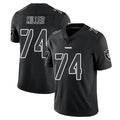 Johmsee LV.Raiders #74 Kolton Miller Player Black Limited Black Impact Home Game Stitched Jerseys
