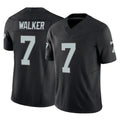 Johmsee LV.Raiders #7 Quay Walker Player Black Limited Vapor F.U.S.E. Home Game Stitched Jerseys