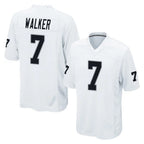 Johmsee LV.Raiders #7 Quay Walker Player White Home Game Stitched Jerseys
