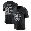 Johmsee LV.Raiders #87 Michael Mayer Player Black Limited Black Impact Home Game Stitched Jerseys
