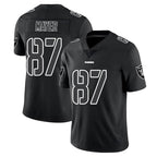 Johmsee LV.Raiders #87 Michael Mayer Player Black Limited Black Impact Home Game Stitched Jerseys