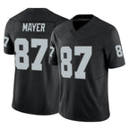 Johmsee LV.Raiders #87 Michael Mayer Player Black Limited Vapor F.U.S.E. Home Game Stitched Jerseys