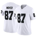 Johmsee LV.Raiders #87 Michael Mayer Player White Limited Vapor F.U.S.E. Home Game Stitched Jerseys