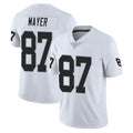Johmsee LV.Raiders #87 Michael Mayer Player White Limited Vapor Untouchable Home Game Stitched Jerseys
