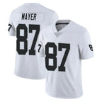 Johmsee LV.Raiders #87 Michael Mayer Player White Limited Vapor Untouchable Home Game Stitched Jerseys