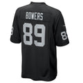 Johmsee LV.Raiders #89 Brock Bowers Black 2024 Draft First Round Pick Player Game Jersey Stitched Jerseys