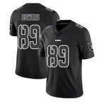 Johmsee LV.Raiders #89 Brock Bowers Player Black Limited Black Impact Home Game Stitched Jerseys