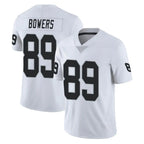 Johmsee LV.Raiders #89 Brock Bowers Player White Limited Vapor Untouchable Home Game Stitched Jerseys