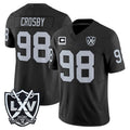 Johmsee LV.Raiders #98 Maxx Crosby Player Black 2026 Vapor Limited Home Game Stitched Jerseys