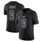 Johmsee LV.Raiders #9 Jalen Nailor Player Black Limited Black Impact Home Game Stitched Jerseys