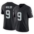 Johmsee LV.Raiders #9 Jalen Nailor Player Black Limited Vapor F.U.S.E. Home Game Stitched Jerseys