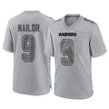 Johmsee LV.Raiders #9 Jalen Nailor Player Gray Atmosphere Fashion Limited Game Stitched Jerseys