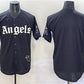 Los Angeles Angels Blank Black 'Gothic Halo Edition' Vapor Limited Stitched Baseball Jersey