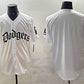 Los Angeles Dodgers Blank White 2025 LA Gothic Style Vapor Premier Limited Stitched Baseball Jersey