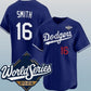 Los Angeles Dodgers #16 Will Smith Royal 2025 World Series Limited Stitched Baseball Jersey