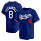 Los Angeles Dodgers #8 Enrique Hernandez Royal Limited Stitched Baseball Jersey