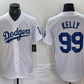 Los Angeles Dodgers #99 Joe Kelly White Stitched Cool Base Jerseys Baseball Jersey