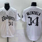 Los Angeles Dodgers #34 Toro Valenzuela White 2025 Gold Collection Limited Stitched Baseball Jersey