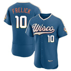 Johmsee M.Brewers #10 Sal Frelick Player Blue 2026 City Connect Home Limited Elite Stitched Jerseys