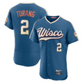 Johmsee M.Brewers #2 Brice Turang Player Blue 2026 City Connect Home Limited Elite Stitched Jerseys