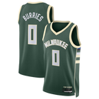 Johmsee M.Bucks #0 Brayden Burries Hunter Green Swingman Jerseys - Icon Edition
