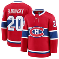 Johmsee M.Canadiens #20 Juraj Slafkovsky Red Premium Jerseys
