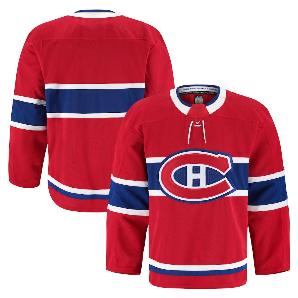 Johmsee M.Canadiens Red Home Authentic Pro Jerseys