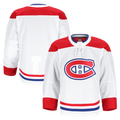 Johmsee M.Canadiens White Away Authentic Pro Jerseys