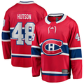 Johmsee M.Canadiens #48 Lane Hutson Red Home Breakaway Jerseys