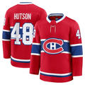 Johmsee M.Canadiens #48 Lane Hutson Red Home Premium Jerseys