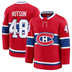 Johmsee M.Canadiens #48 Lane Hutson Red Home Premium Jerseys