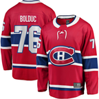 Johmsee M.Canadiens #76 Zack Bolduc Red Home Breakaway Jerseys