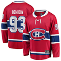 Johmsee M.Canadiens #93 Ivan Demidov Red Home Breakaway Jerseys