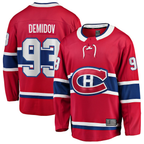 Johmsee M.Canadiens #93 Ivan Demidov Red Home Breakaway Jerseys