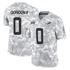 Johmsee M.Dolphins #0 Ollie Gordon II Player Arctic Camo Salute To Service Limited Game Stitched Jerseys