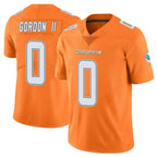 Johmsee M.Dolphins #0 Ollie Gordon II Player Orange Limited Home Game Stitched Jerseys