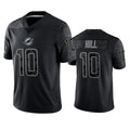 Johmsee M.Dolphins #10 Tyreek Hill Player Black RFLCTV Limited Stitched Jerseys