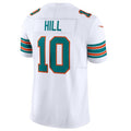 JohmseeM.Dolphins #10 Tyreek Hill White Vapor F.U.S.E. Limited Jersey American Stitched Stitched Jerseys