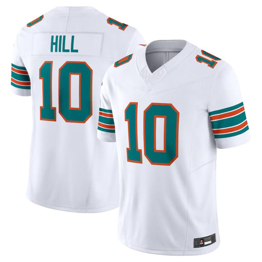 Johmsee M.Dolphins #10 Tyreek Hill White Vapor F.U.S.E. Limited Jersey American Stitched Jerseys