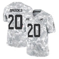 Johmsee M.Dolphins #20 Jordyn Brooks Player Arctic Camo Salute To Service Limited Game Stitched Jerseys