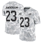 Johmsee M.Dolphins #23 Zayne Anderson Player Arctic Camo Salute To Service Limited Game Stitched Jerseys