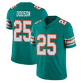 Johmsee M.Dolphins #25 Tyrel Dodson Player Aqua Limited Alternate Vapor Untouchable Home Game Stitched Jerseys