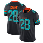 Johmsee M.Dolphins #28 De?¡¥Von Achane Player Blue Rivalries Collection Vapor Limited Stitched Jerseys