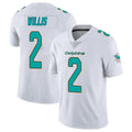 Johmsee M.Dolphins #2 Malik Willis Player White Limited Vapor Untouchable Home Game Stitched Jerseys