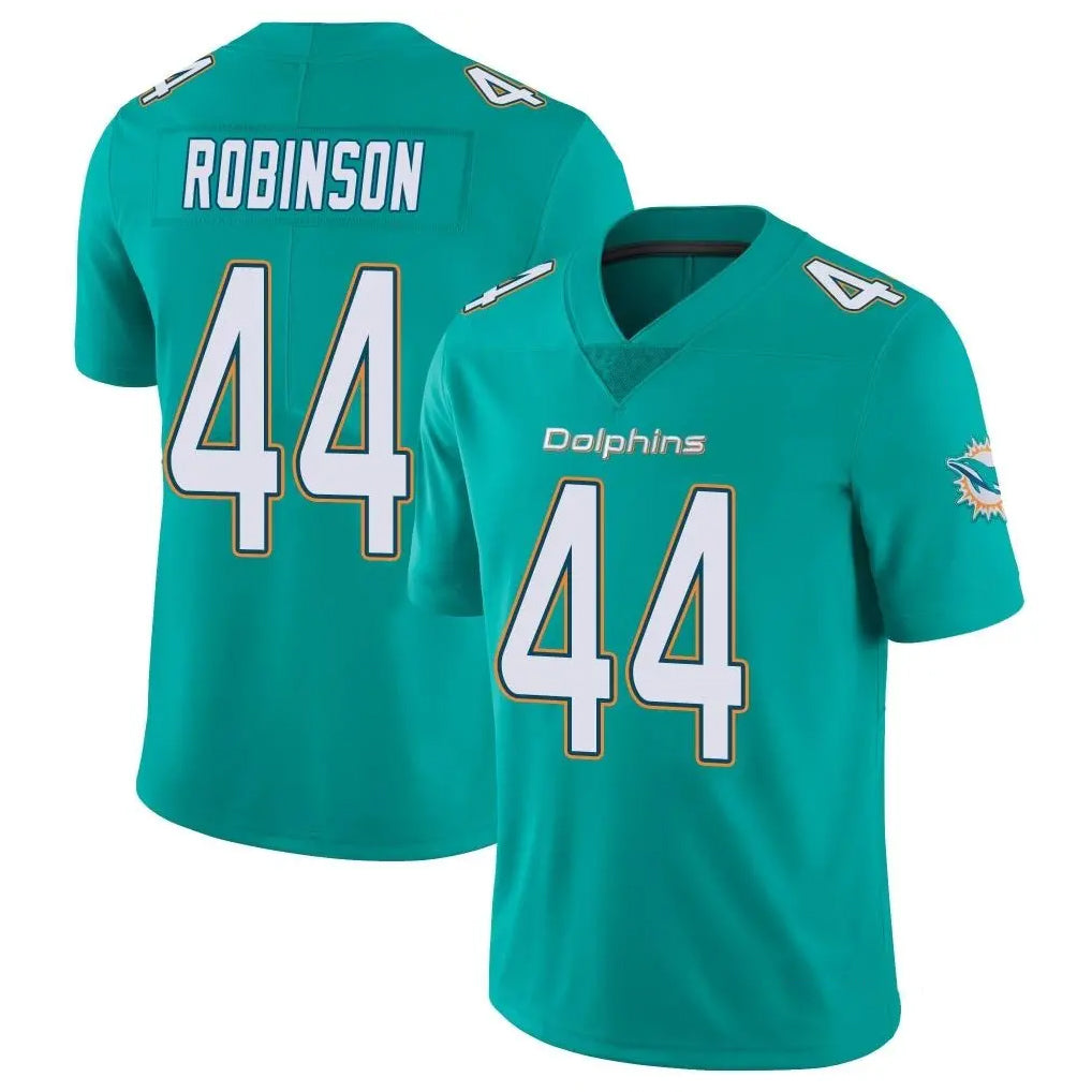 Johmsee M.Dolphins #44 Chop Robinson Player Aqua Limited Vapor Untouchable Home Game Stitched Jerseys