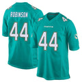Johmsee M.Dolphins #44 Chop Robinson Player Aqua Team Color Home Game Stitched Jerseys