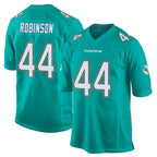 Johmsee M.Dolphins #44 Chop Robinson Player Aqua Team Color Home Game Stitched Jerseys
