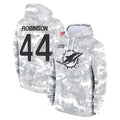 Johmsee M.Dolphins #44 Chop Robinson Player Arctic Camo Salute to Service Hoodies Limited Game Stitched Jerseys